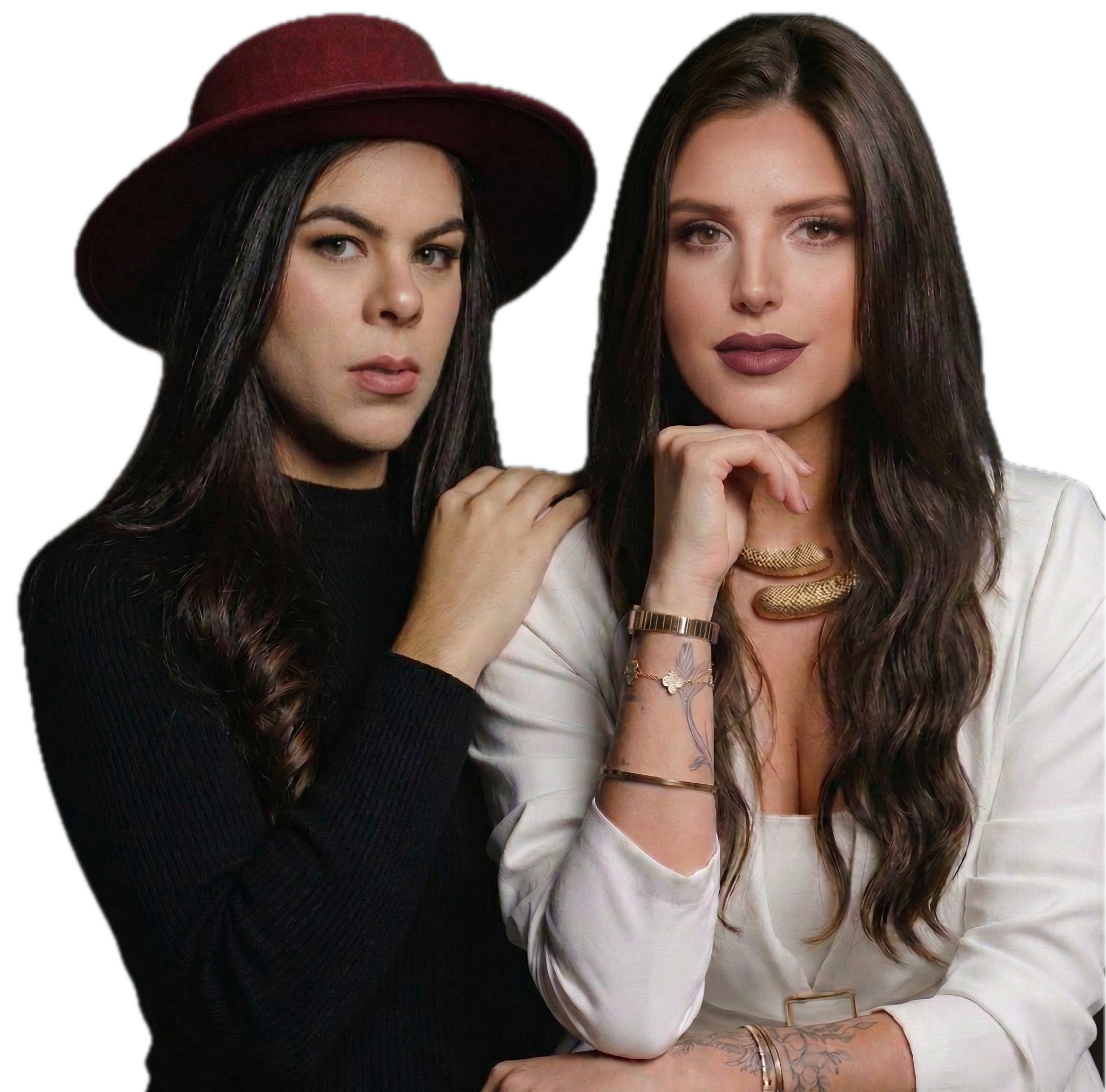 Psicólogas que conduzem o encontro